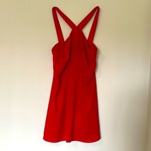 Red Forever 21 Dress Size- M